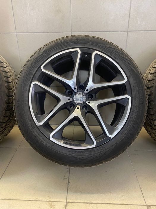 Диски R21 5х130 AMG G63, G500, G class с зимней резиной Nokian