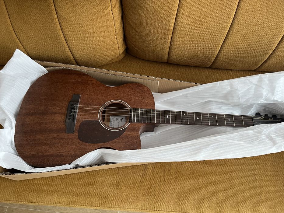 Gitara akustyczna z litego drewna Harley Benton CLA-15MCE SolidWood