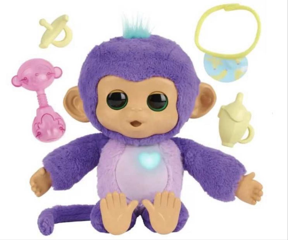 Fingerlings Baby Monkey Sunny Санні Мавпочка Present Pets