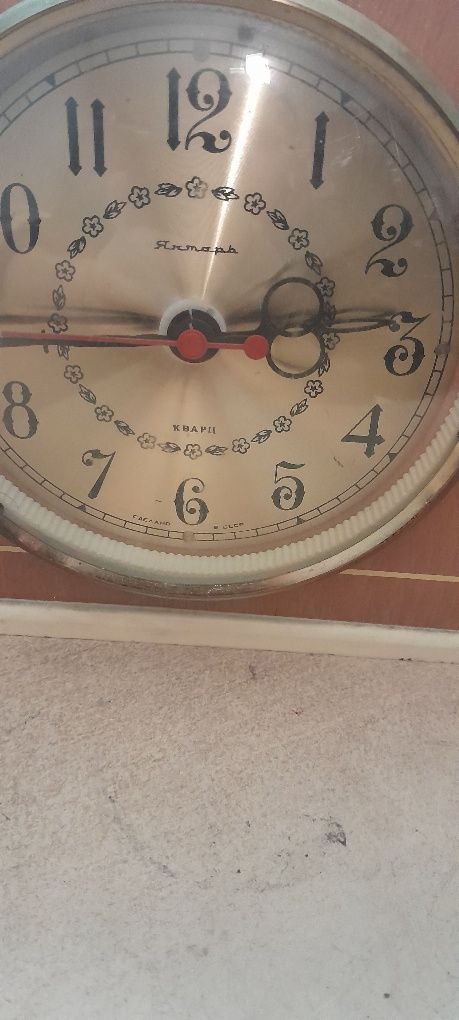 Zegar kominkowy Jantar CCCP USSR sprawny