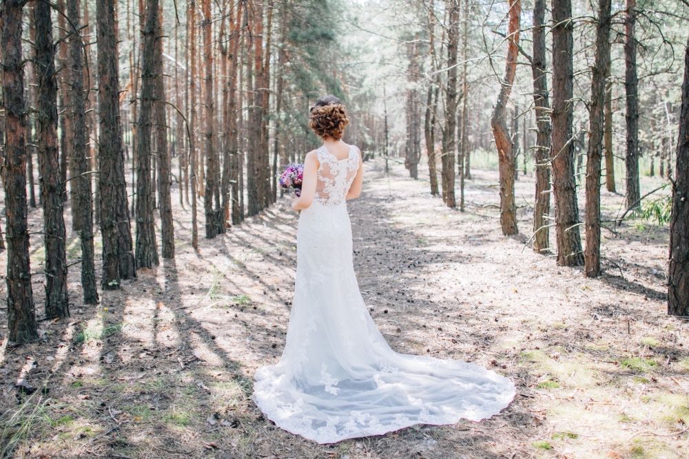 Свадебное платье.