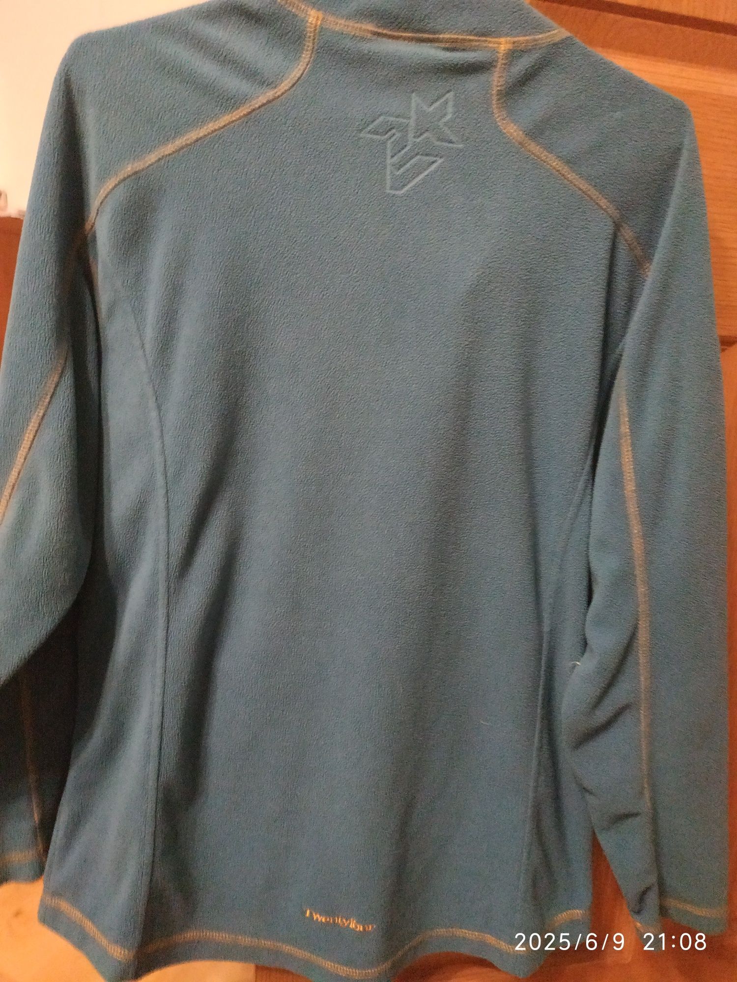 Bluza damska z polaru niebieska, r S/M, używana