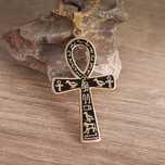 Ankh cruz pingente colar