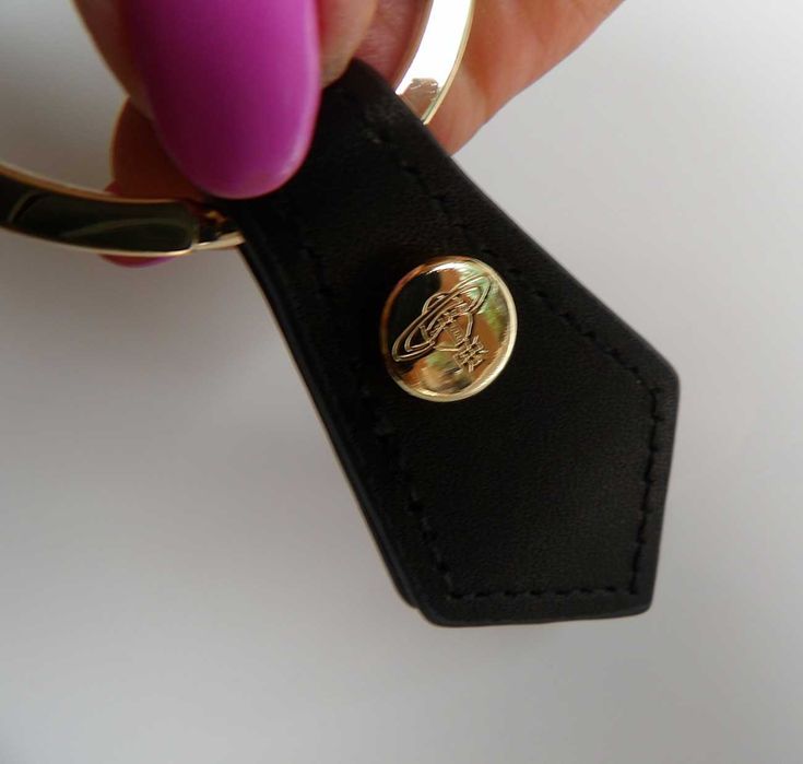 Vivienne Westwood luksusowy mosiężny brelok do torebki lub kluczy