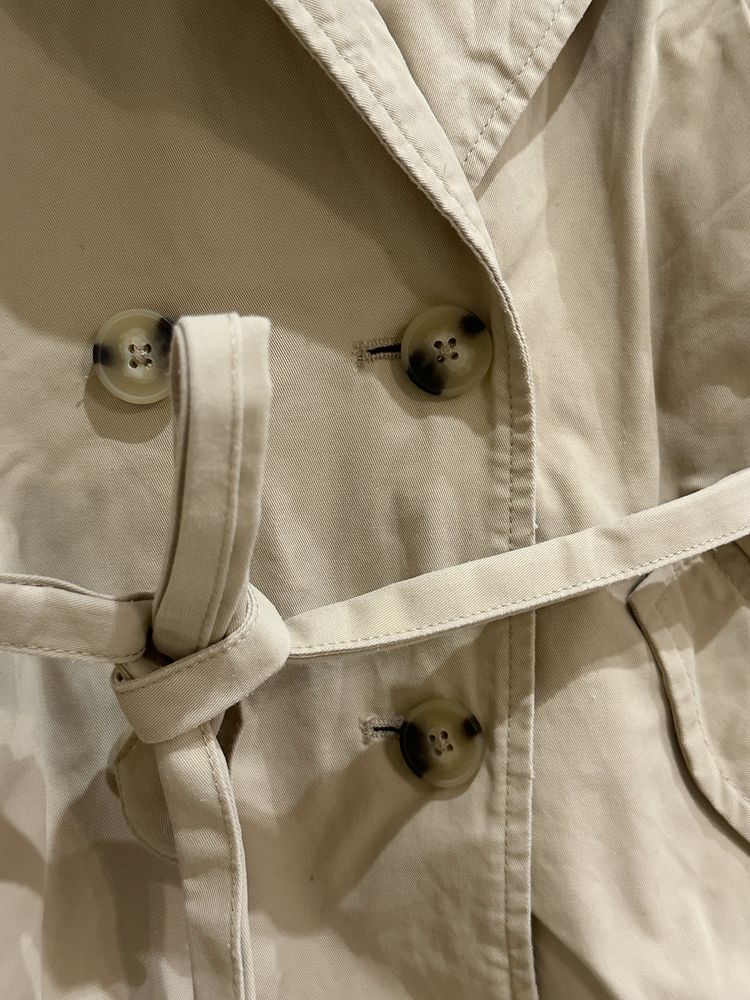 Дитячий утеплений тренч Zara для дівчинки
