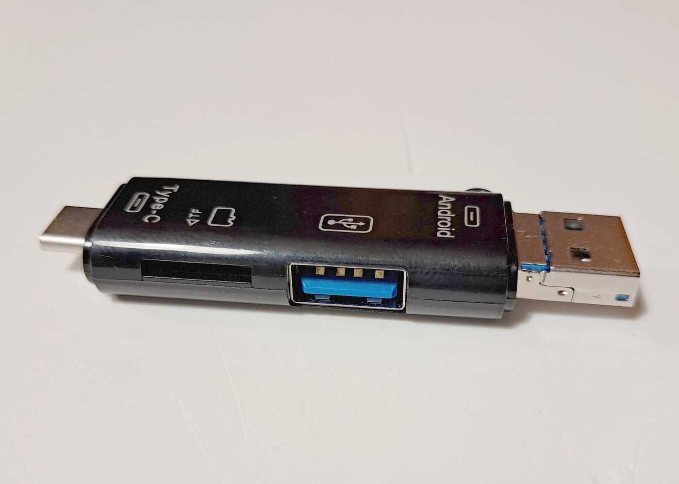 Czytnik kart pamięci micro SD TF na USB 3.0 lub USB-C