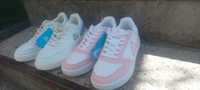 Кросівки peak жіночі розмір 37, 38, 39 білі  з рожевим білі з синім