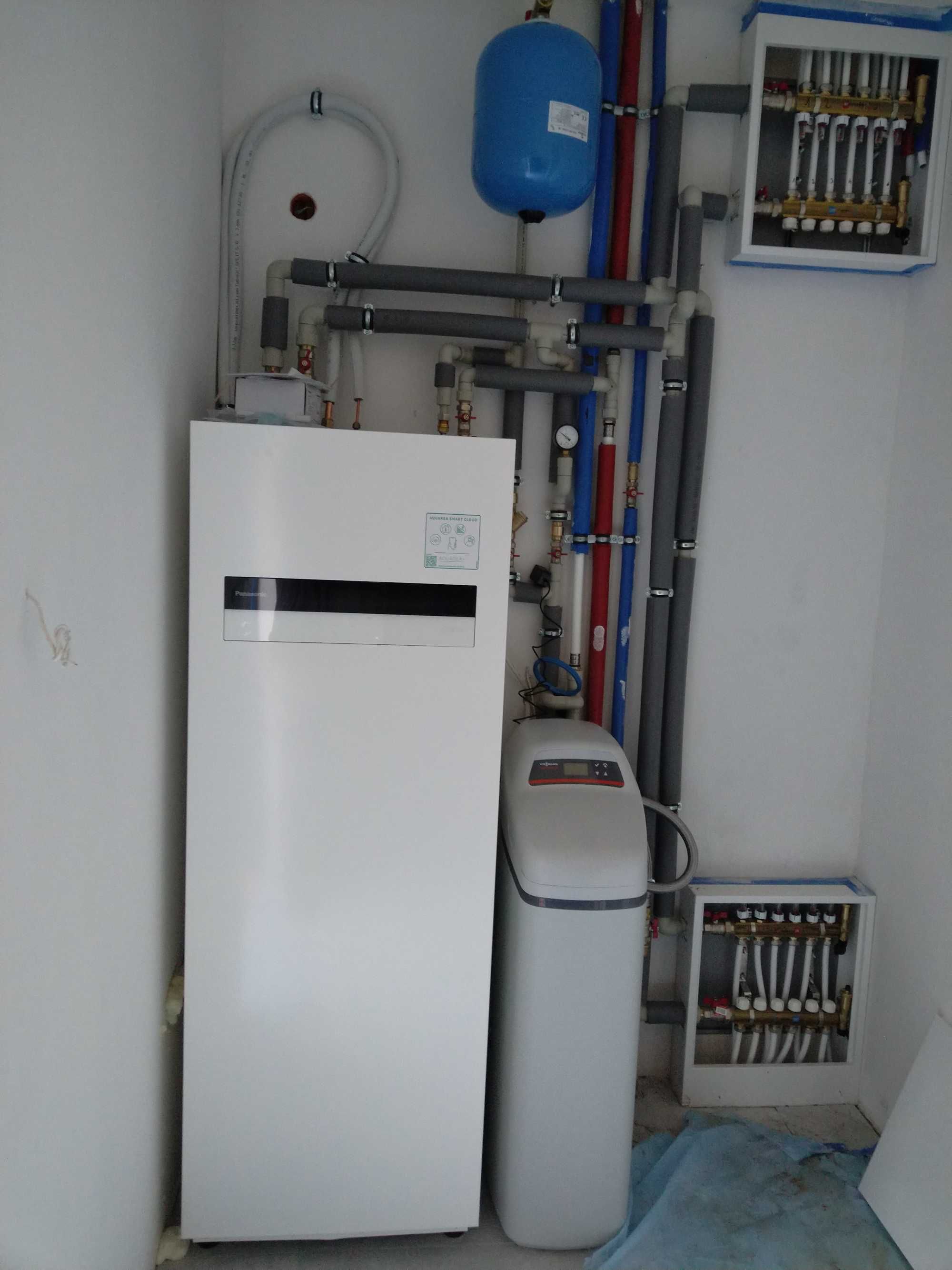 Pompa ciepła Panasonic 9 kW, seria K, all in one, ProPartner, montaż