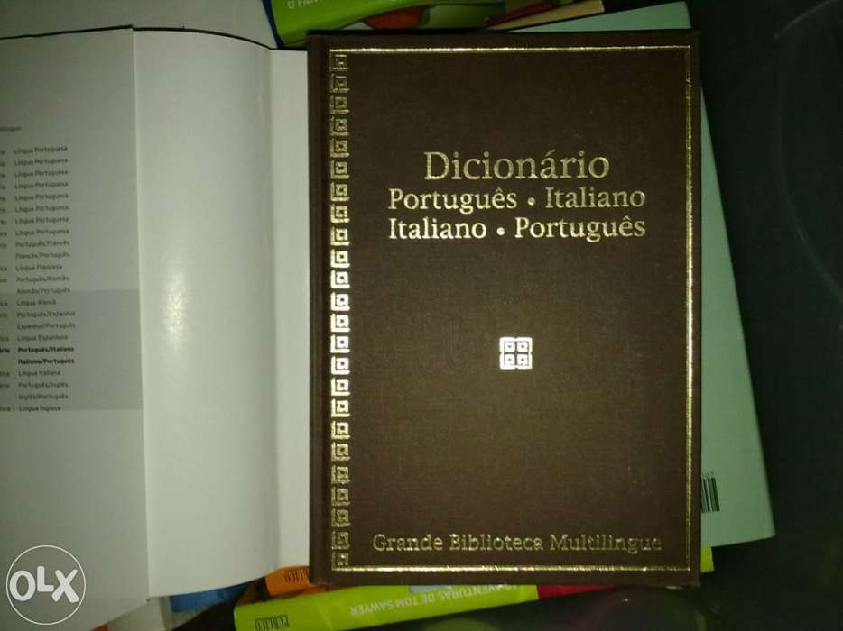 Dicionários Francês/Italiano/Alemão/Espanhol