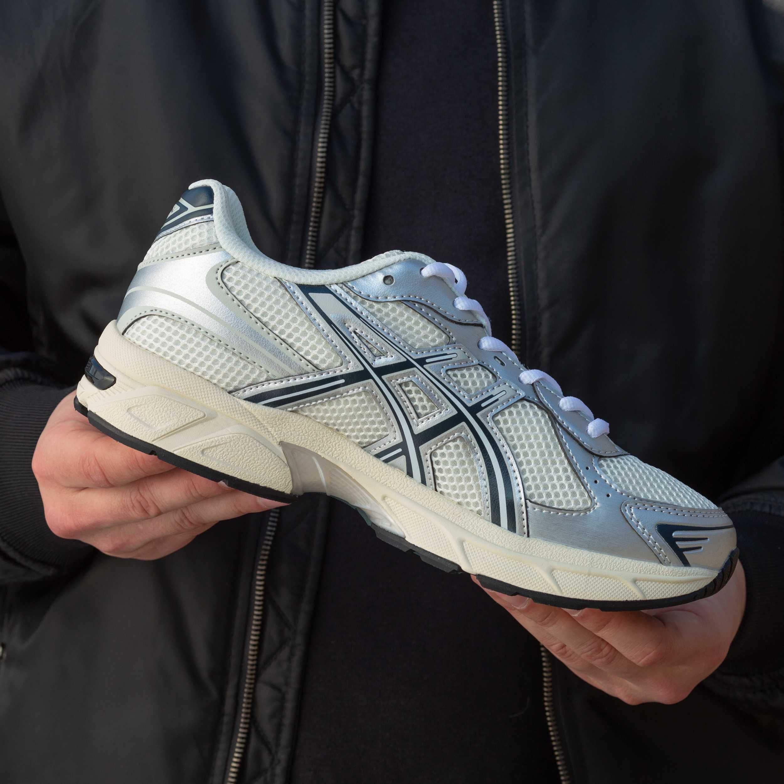 Чоловічі кросівки Asics Gel 1130 Silver White  БЕЗ передоплати!