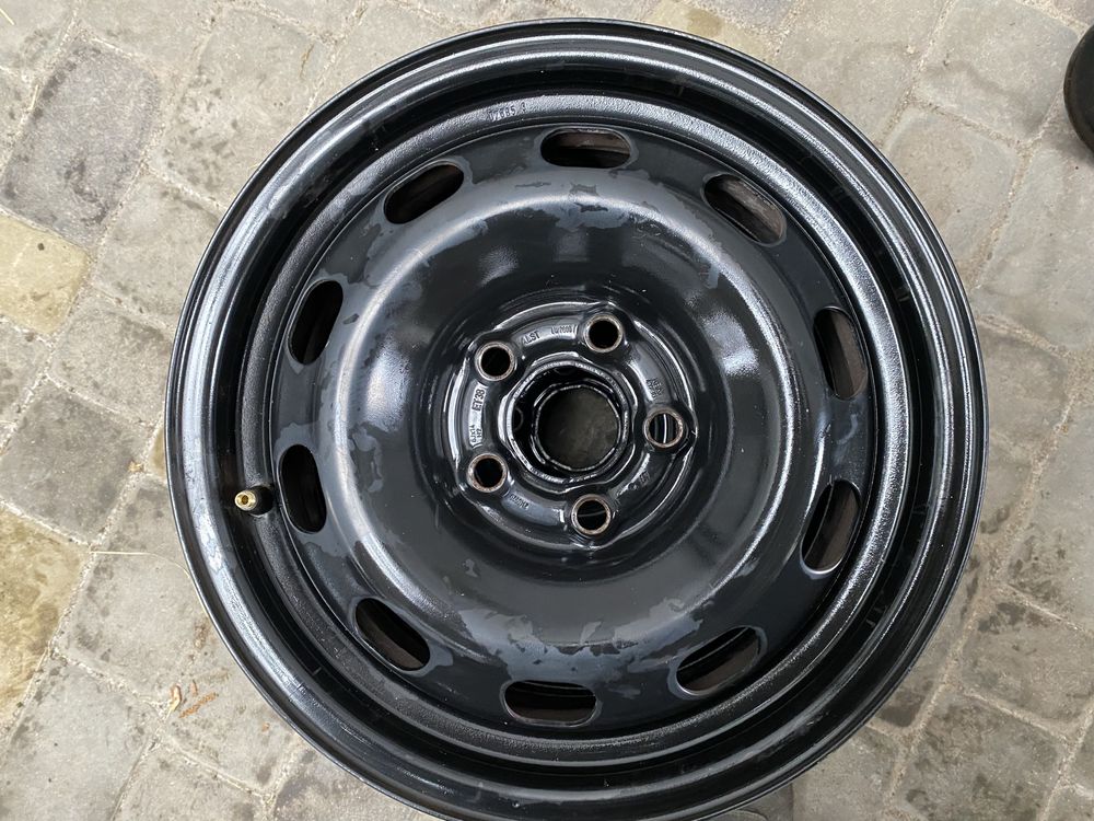 Диски металеві 5/100 r14 як нові Skoda Volkswagen 5 100 14 et 38