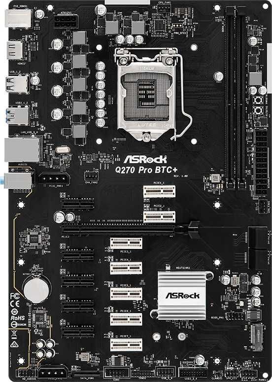 Motherboard ASRock Q270 Pro BTC+