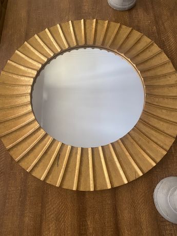 Espelho dourado zara home