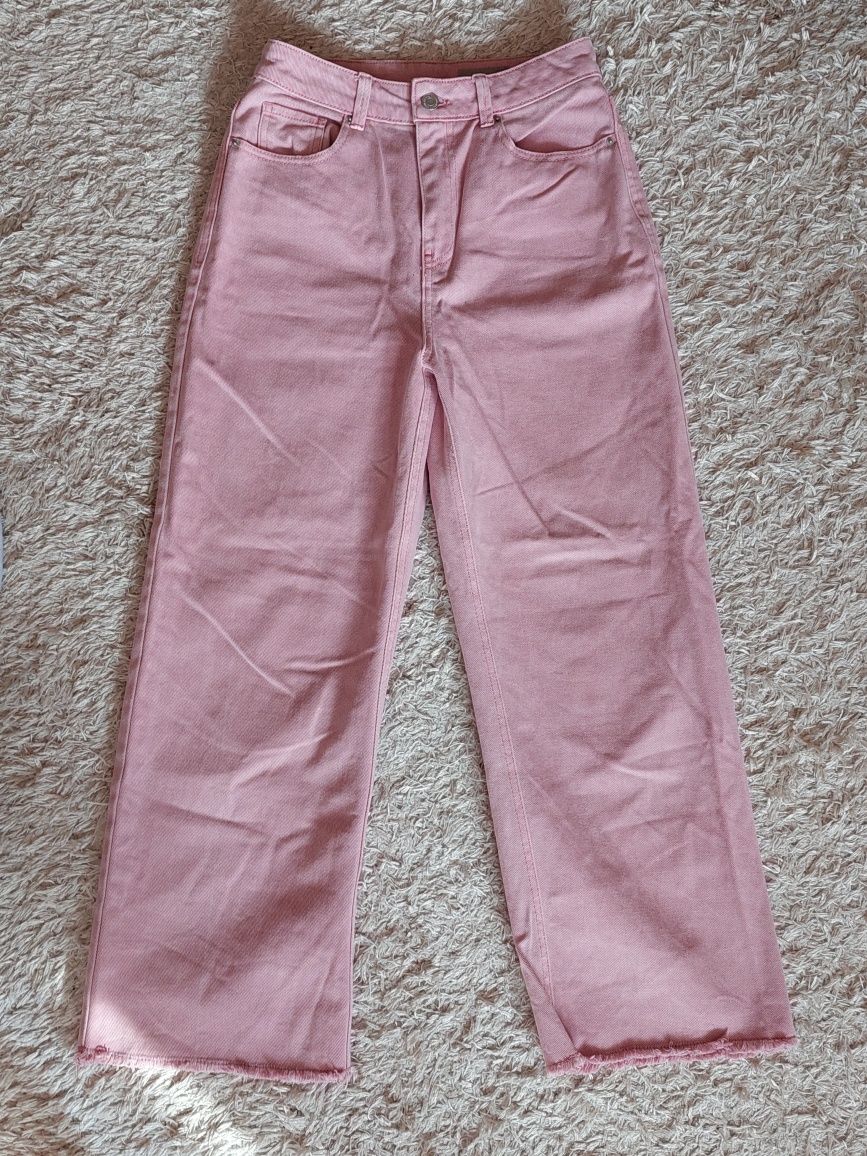 Рожеві вінтажні джинси Vero Moda
