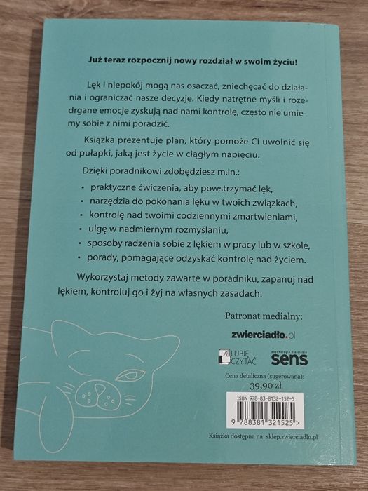 Książka Jak żyć bez lęku Tanya Peterson