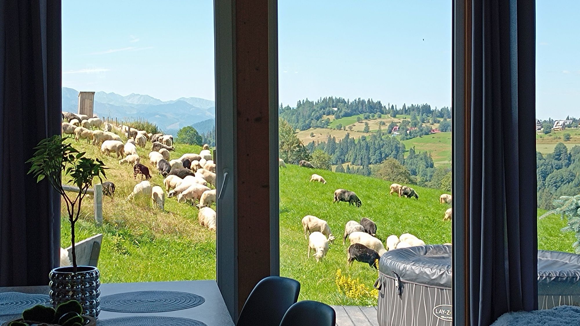 Domek k/ Zakopane, widoki na góry, jacuzzi prywatne