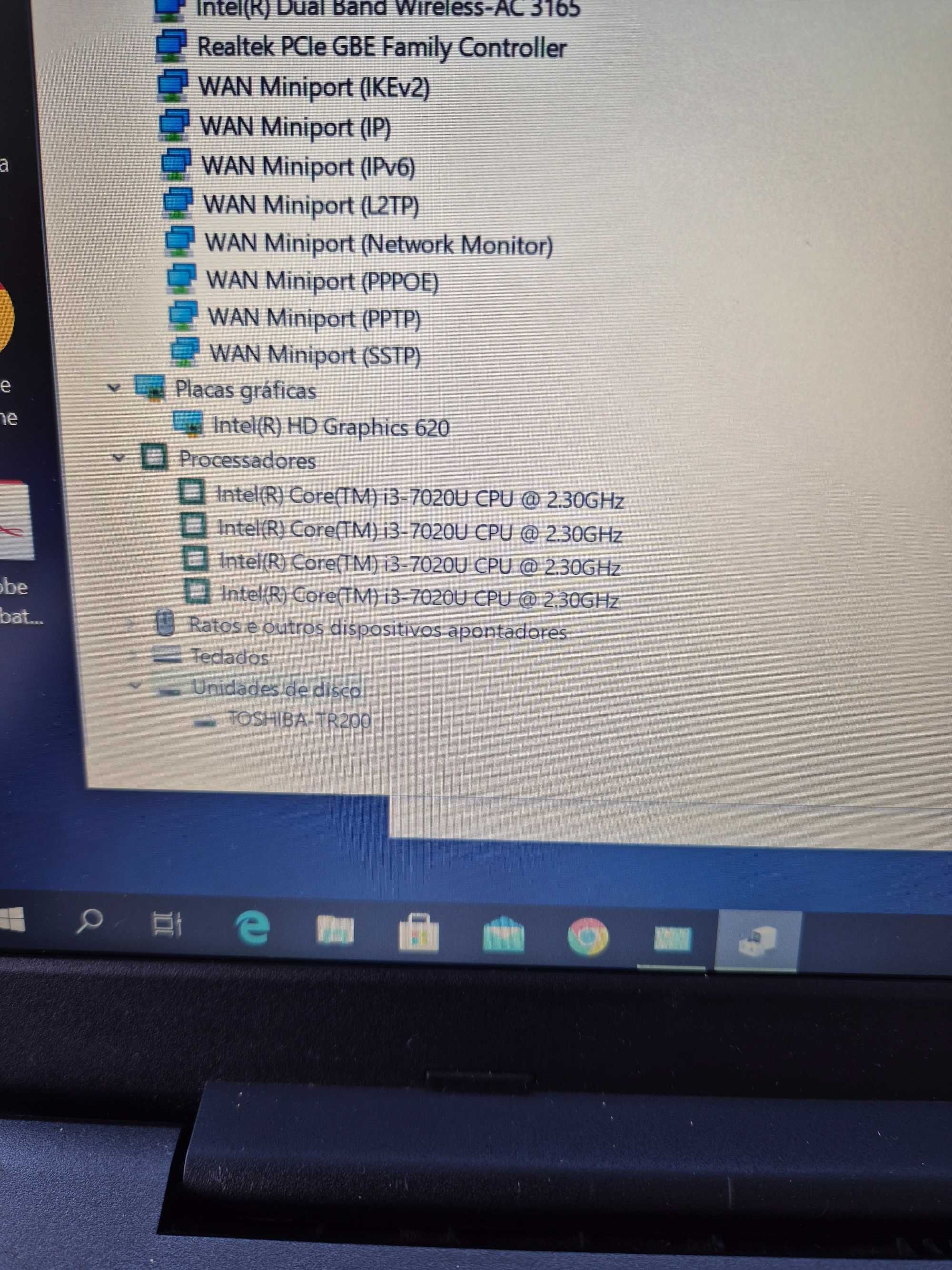 portátil classmate 501R / SF40KB6, processador i3-7020U display 14"