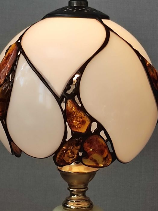 Lampa bursztyn nocna