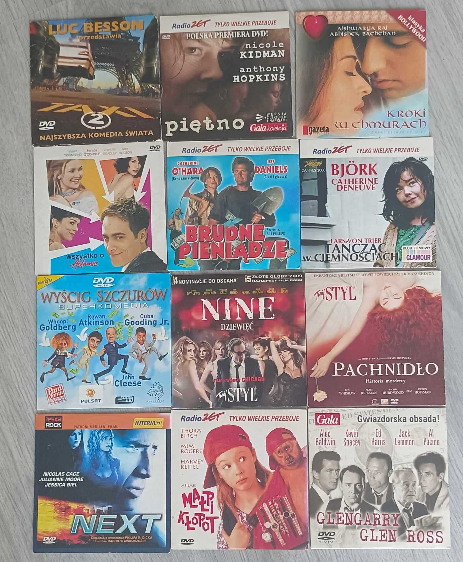 Filmy DVD ok. 80szt