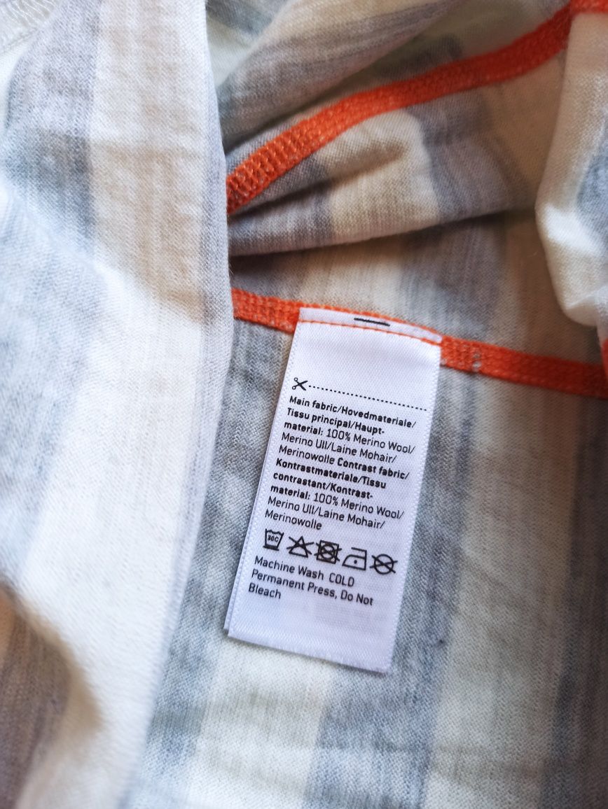Kari Traa koszulka termoaktywna 100% wełna merino rozmiar damskie S