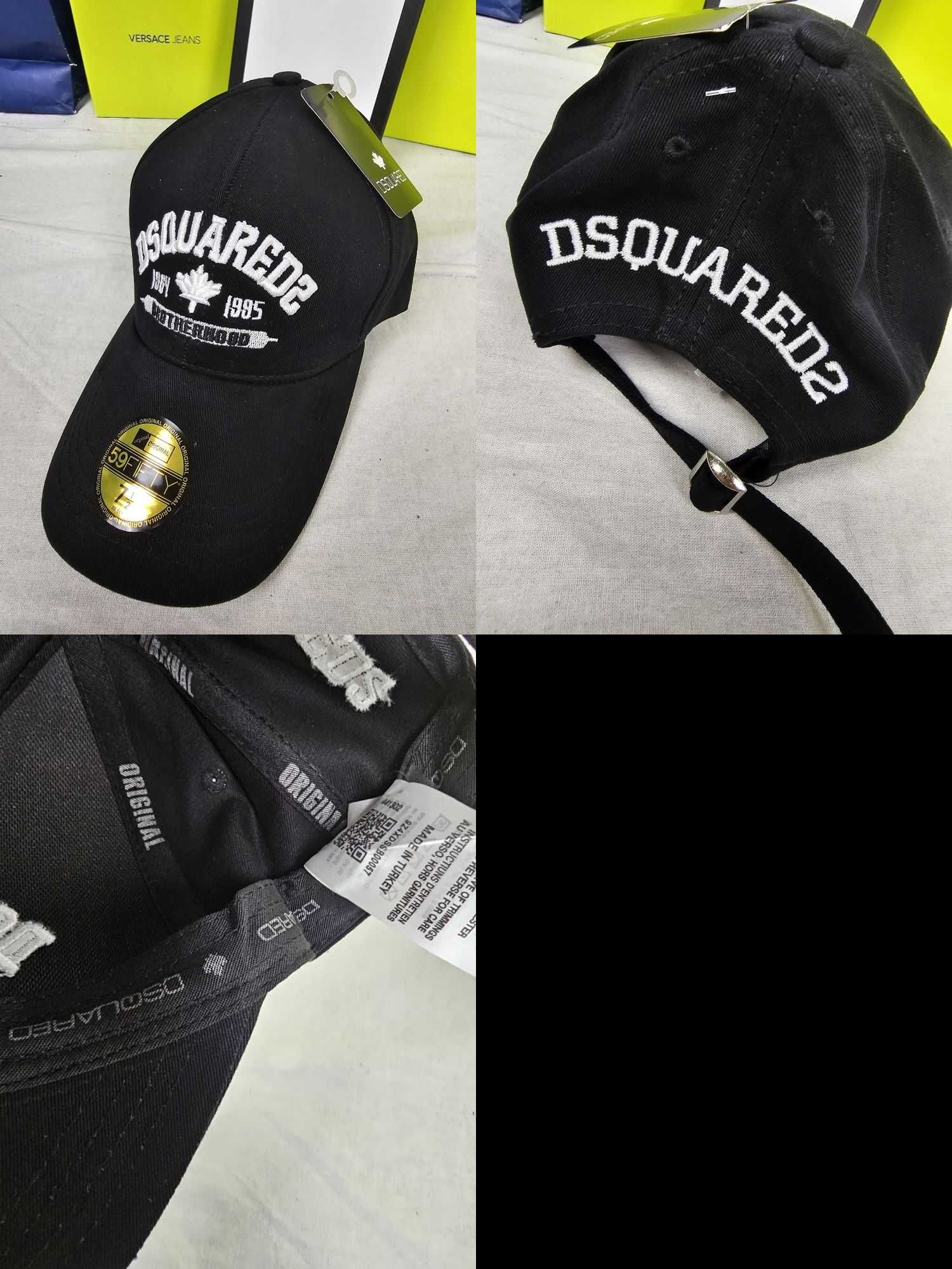 Czapka z daszkiem dsquared2 nowe regulowane dsq Lato