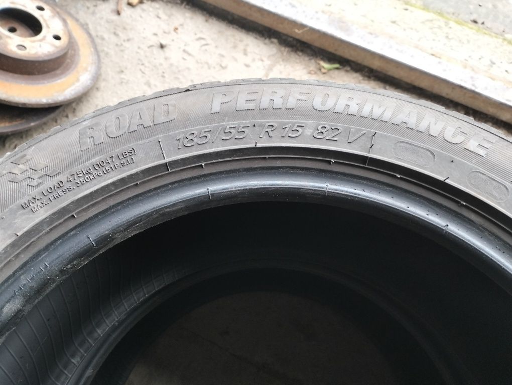 Opony letnie Kormoran 185/55R15 jak nowe 90zl/szt