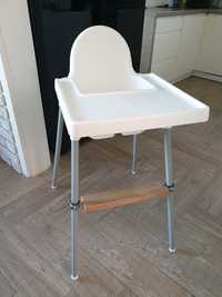 Krzesełko ikea antilop z podnóżkiem + gratisy