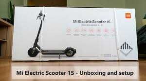 Электросамокат Xiaomi Mi Electric Scooter 1s Black оригінал новий