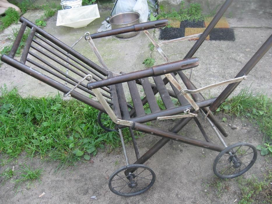 STARY WÓZEK DLA DZIECI XIX / XXw. Designe kolekcja wystrój do Użyteku