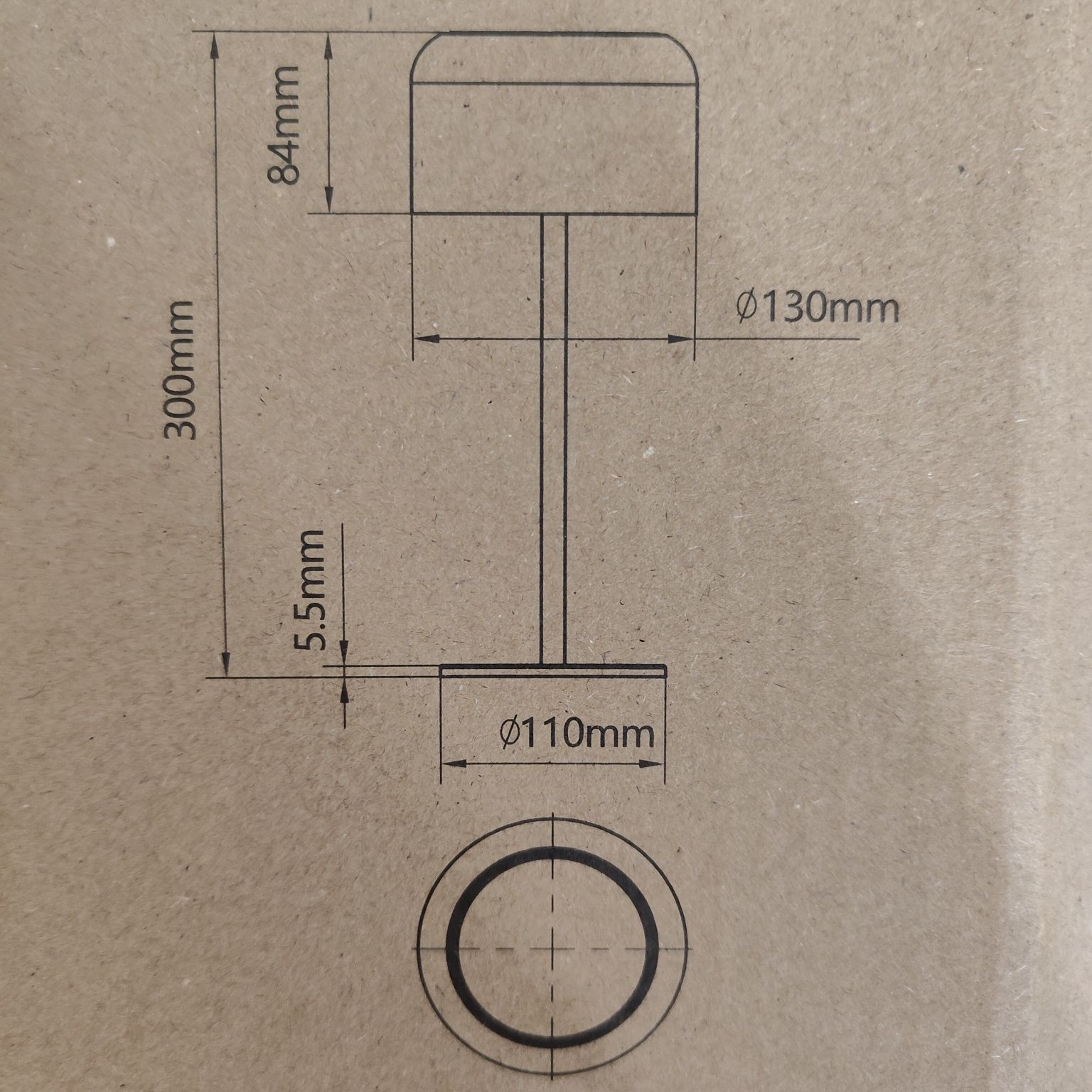 Lampa LED Biurkowa