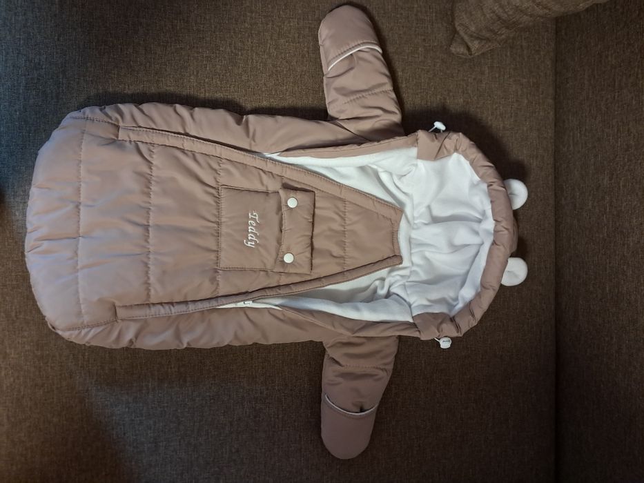 Дитячий комбінезон, комбінезон мішок від 0 до 6 місяців. На виписку.