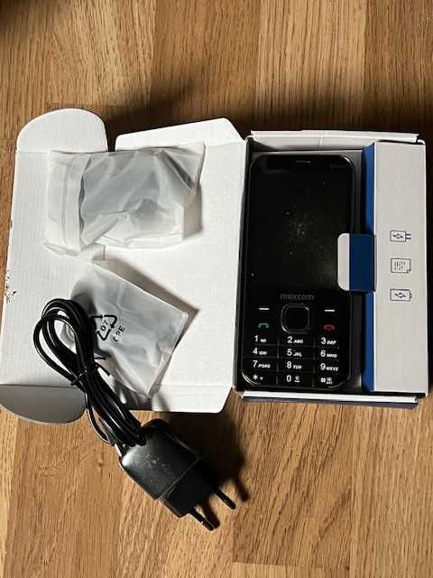 Telefon Maxcom MM 334 dla seniora używany sprawny dobry