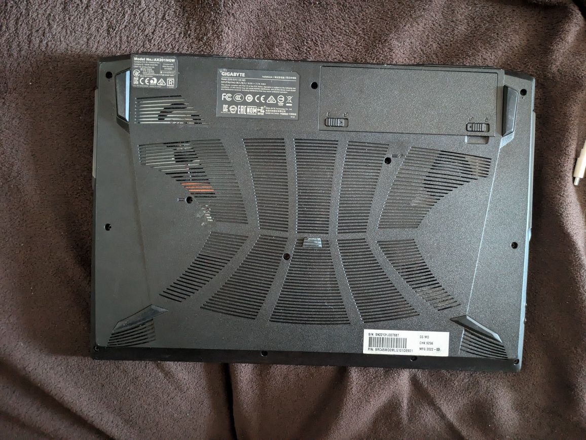 Ноутбук Gigabyte g5 md
