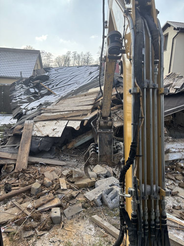 Wyburzenia domów jednorodzinych,letniskowych,garaży,zabytków, stodoły