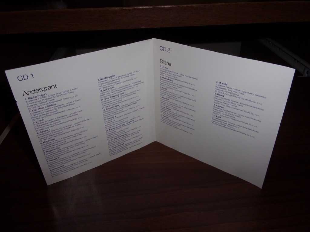 Renata Przemyk - Andergrant / Blizna 2CD