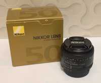 Obiektyw Nikkor AF 50mm f/1.8D