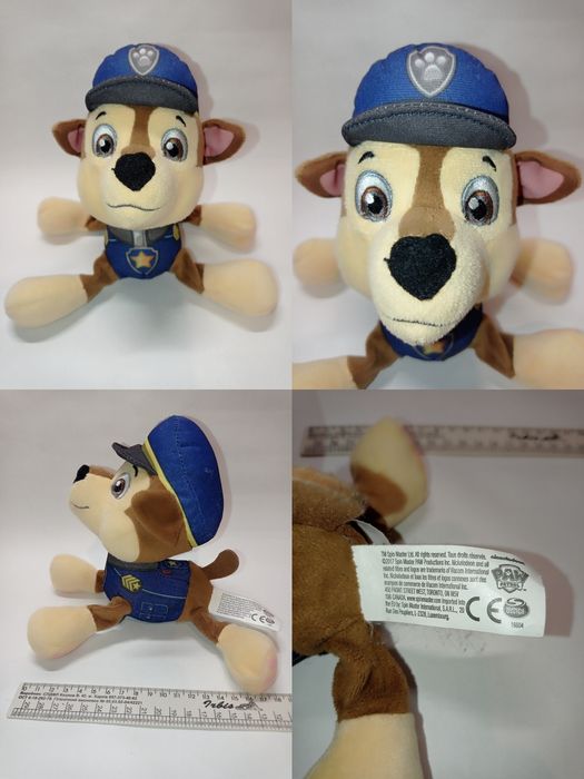 Мягкая игрушка машинка Щенячий Патруль Paw Patrol Эверест Чейз Трекер