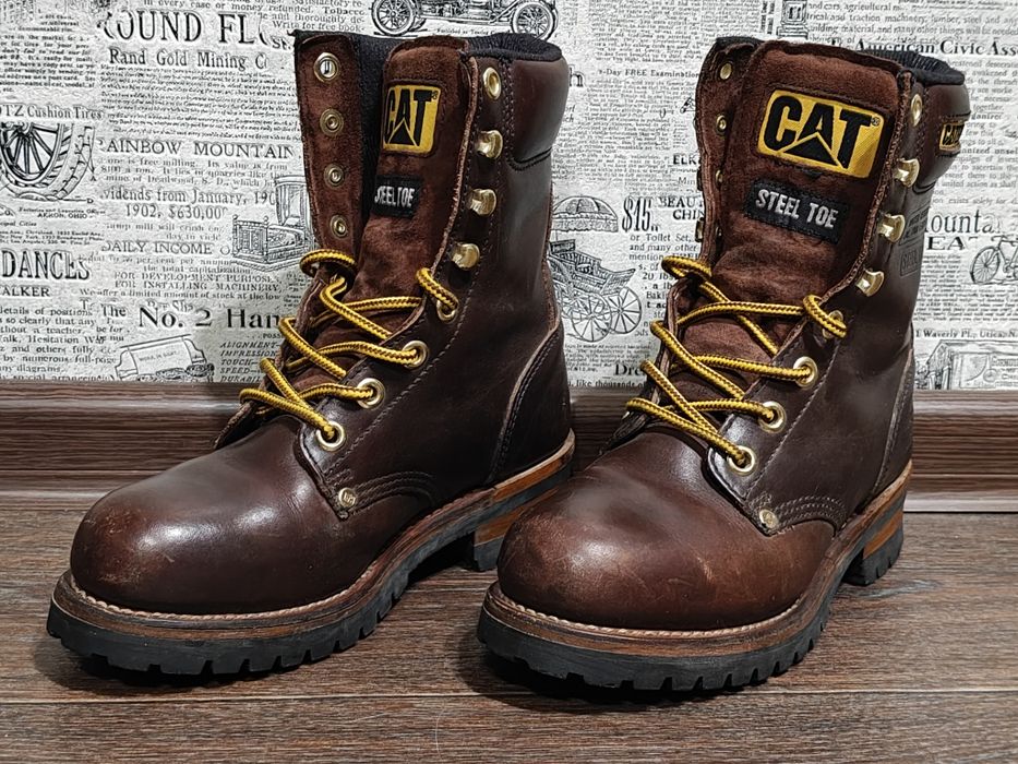 Кожаные ботинки Dr Martens,Caterpillar (CAT),Dockers,Timberland