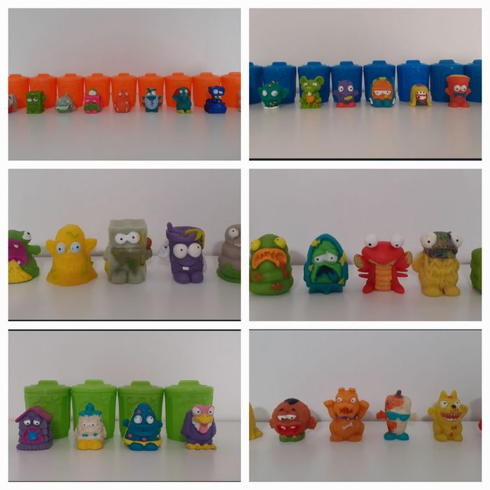 Coleção de "Trash Pack"