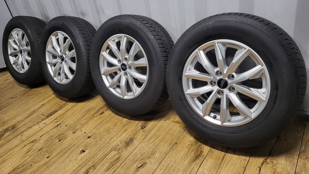 Felgi Audi 17" 5x112 z oponami 235/65 R17 jak nowe Q5 SQ5 Q3 Tiguan