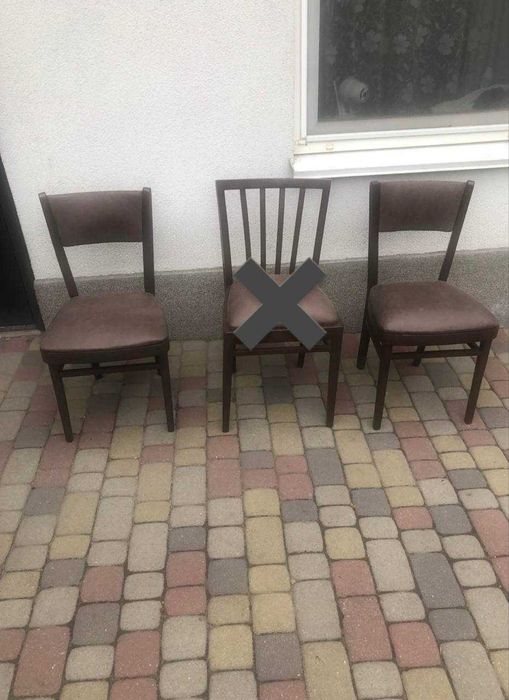 Стулья после реставрации