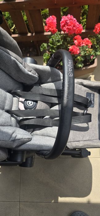 Wózek spacerówka Cybex Platinum Prime 1.0 Szary plus wózek parasolka