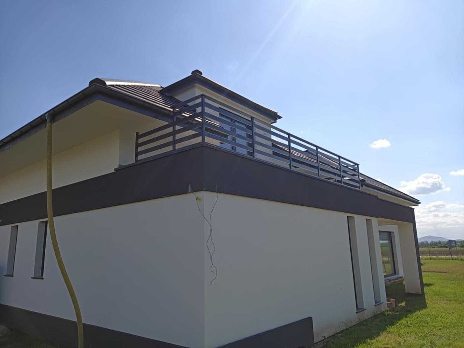 Balustrada balkonowa balustrady aluminiowe Barierki stali nierdzewnej