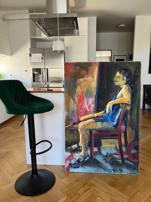 Obraz olejny na płótnie 120x80cm