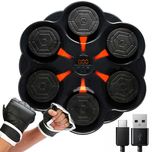 Настінний боксерський тренажер Bluetooth, + рукавички, 32х32см
