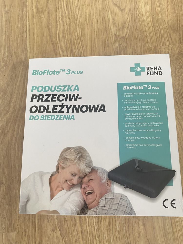 Wózek inwalidzki + poduszka przeciwodleżynowa