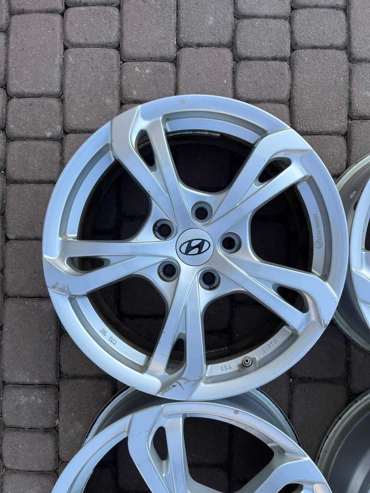 Alufelgi Hyundai 5x114,3 17 Czujniki Kona Tucson I30 I40