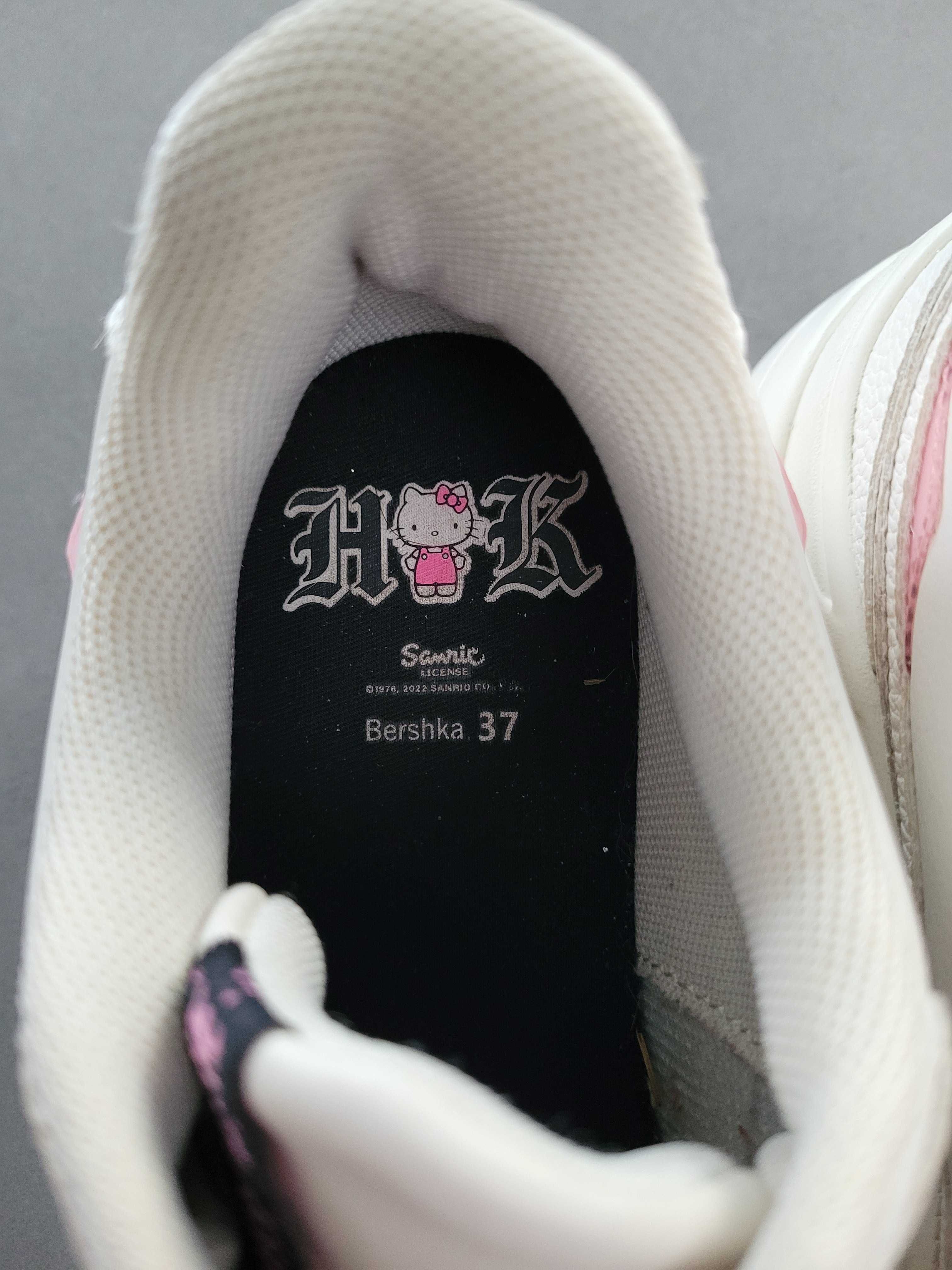 Buty HELLO KITTY Bershka Sneakersy wysokie rozmiar 37