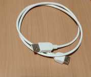 Cabo Extensão USB 2.0 Branco (80 Cm) (Novo)