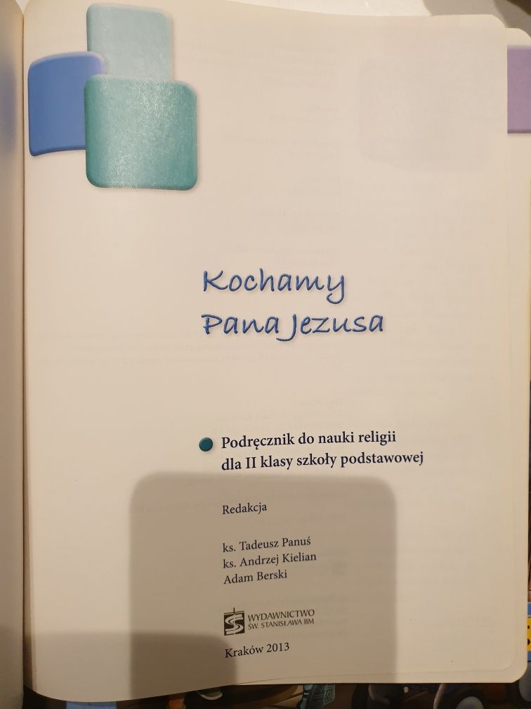 Jesteśmy w rodzinie Pana Jezusa katechizm do religii klasa 2